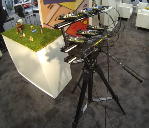 Multi-view capturing for lightfield computation