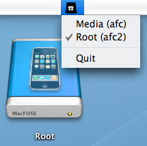 MacFUSE software package