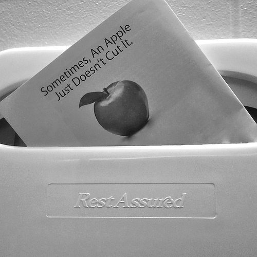 Apples and Oranges....