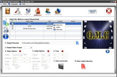 ... » Quick Media Converter brings Windows GUI sanity to ffmpeg